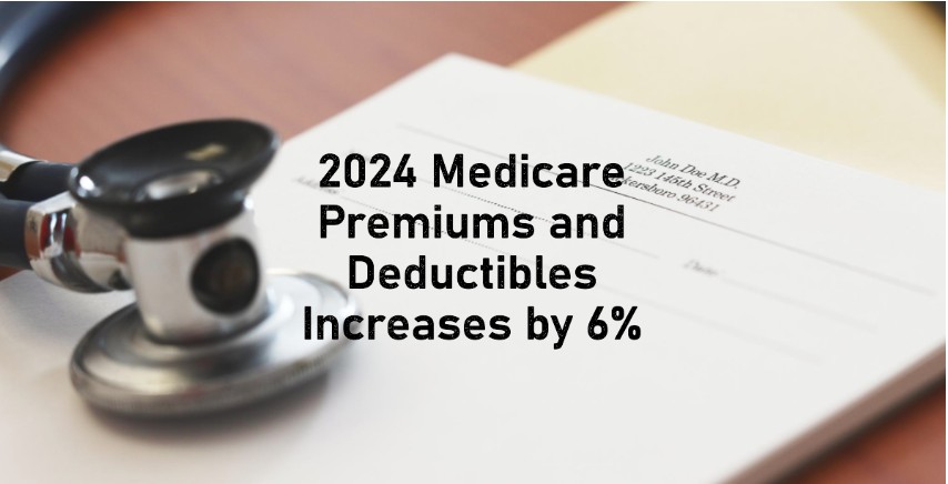 2024 Medicare Part B Premium and Deductible Increases by 6%
