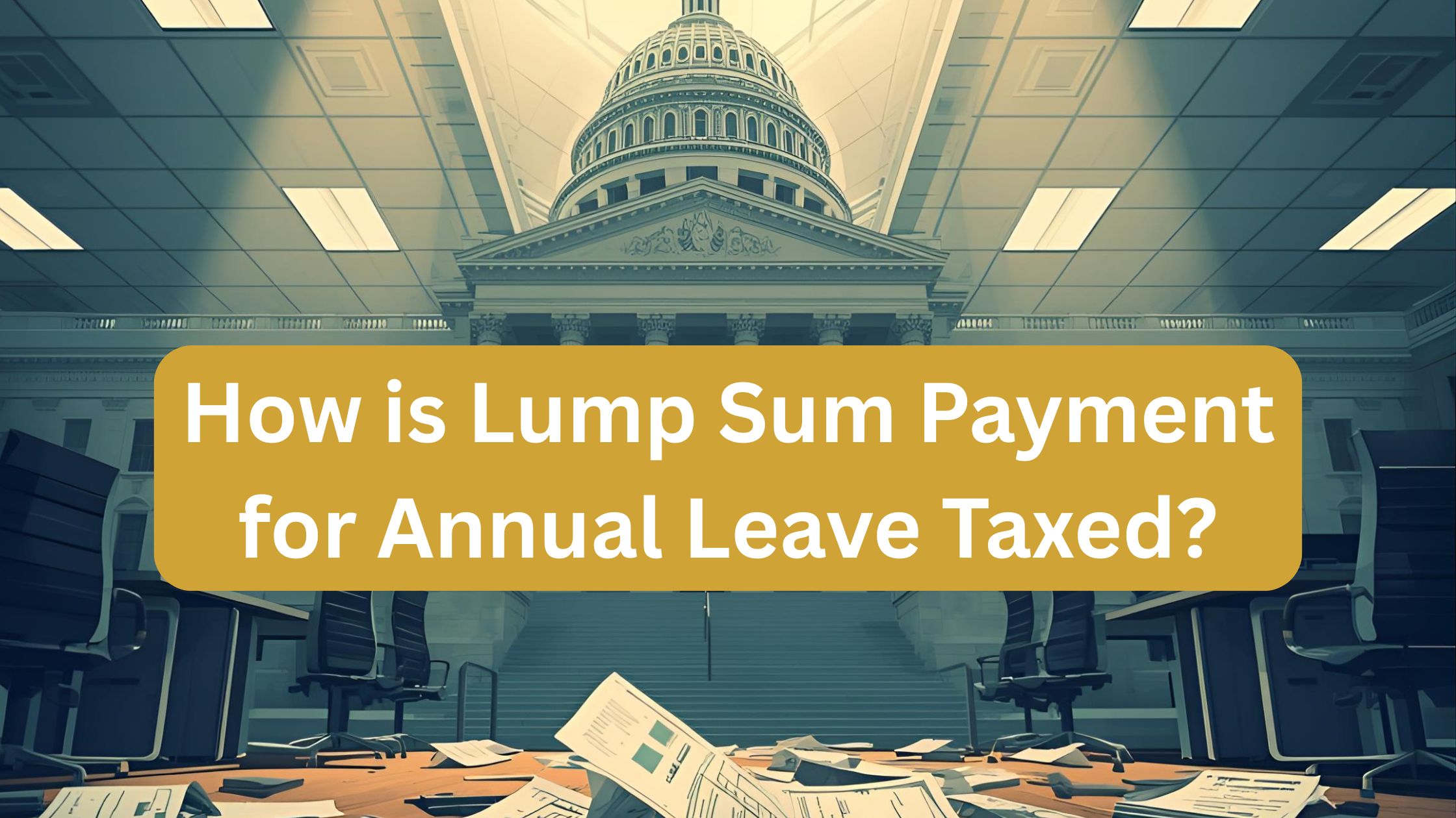 Federal Employee Annual Leave Lump Sum Payout at Retirement