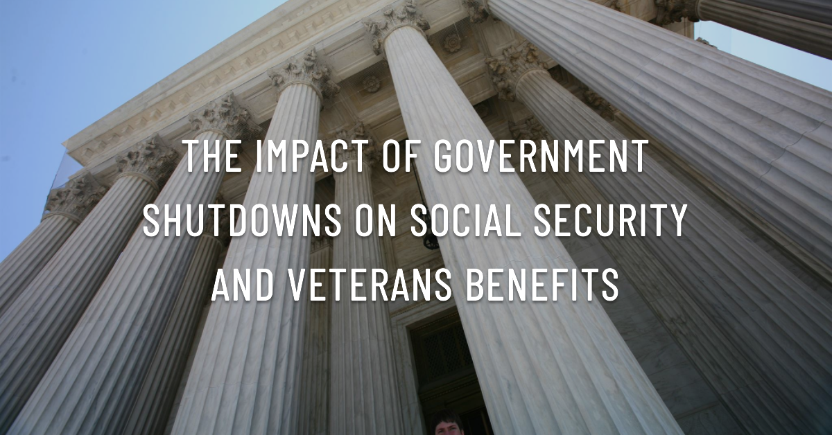 The Impact of Government Shutdowns on Social Security and Veterans Benefits