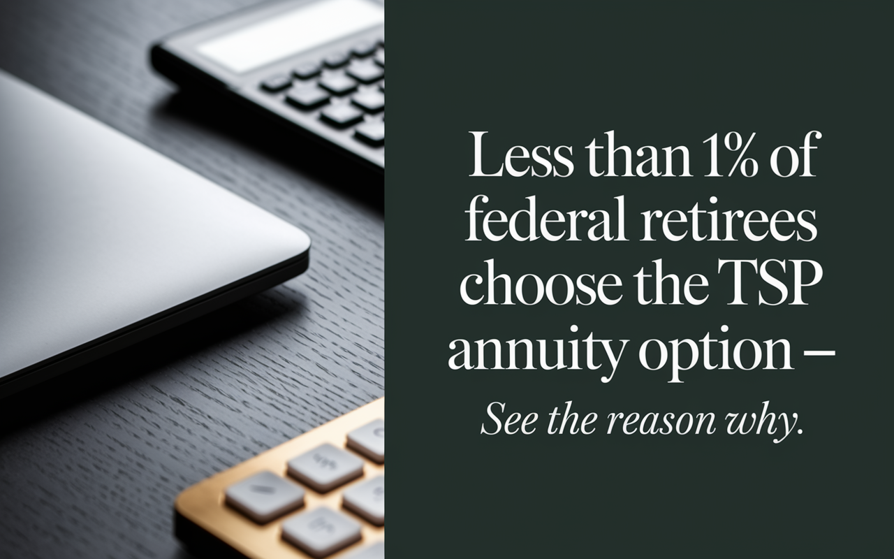 TSP Annuity Calculator: Why It’s Off the Table for Retiring Feds
