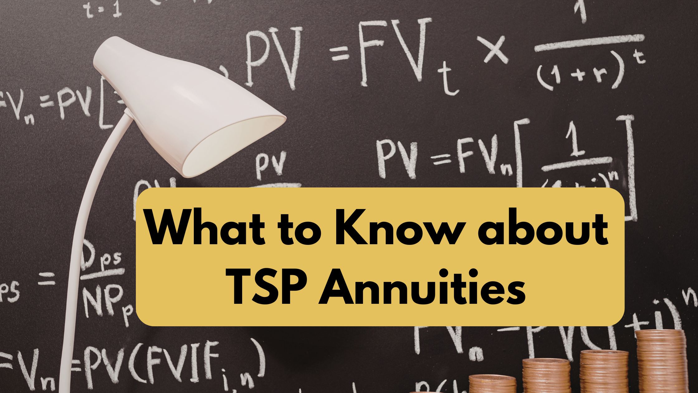 TSP Annuity Option: Making Sense of Thrift Savings Plan in Retirement