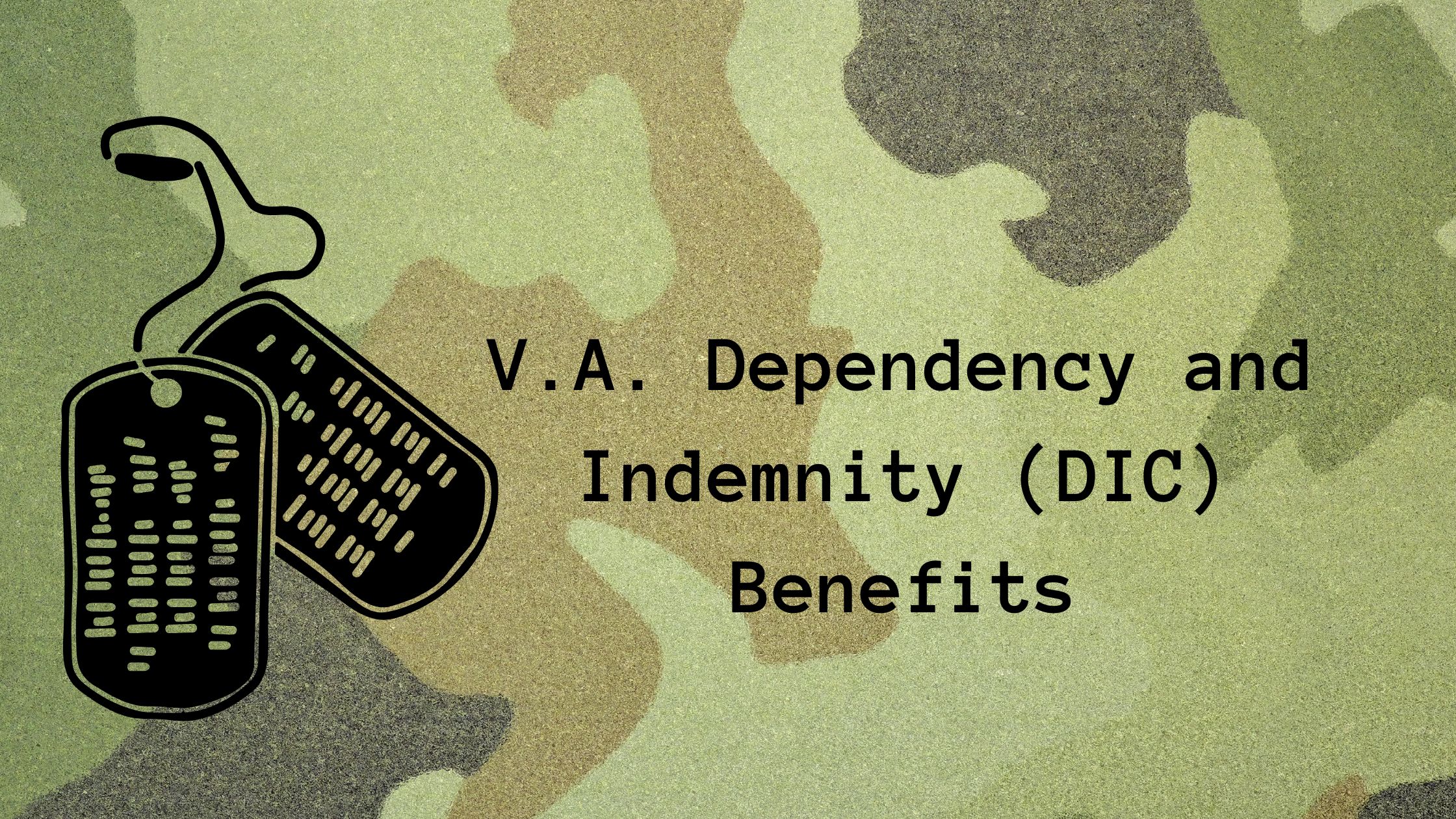 VA DIC Benefit: Dependency and Indemnity Compensation Survivor Rates