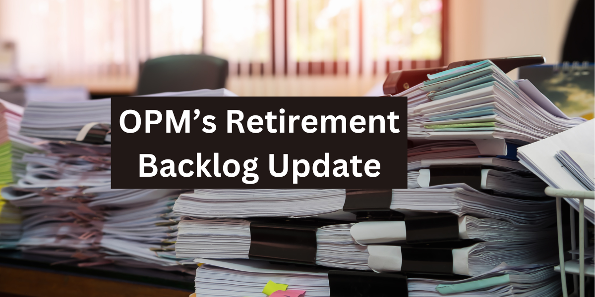 OPM Federal Employee Retirement Backlog Update September 2024