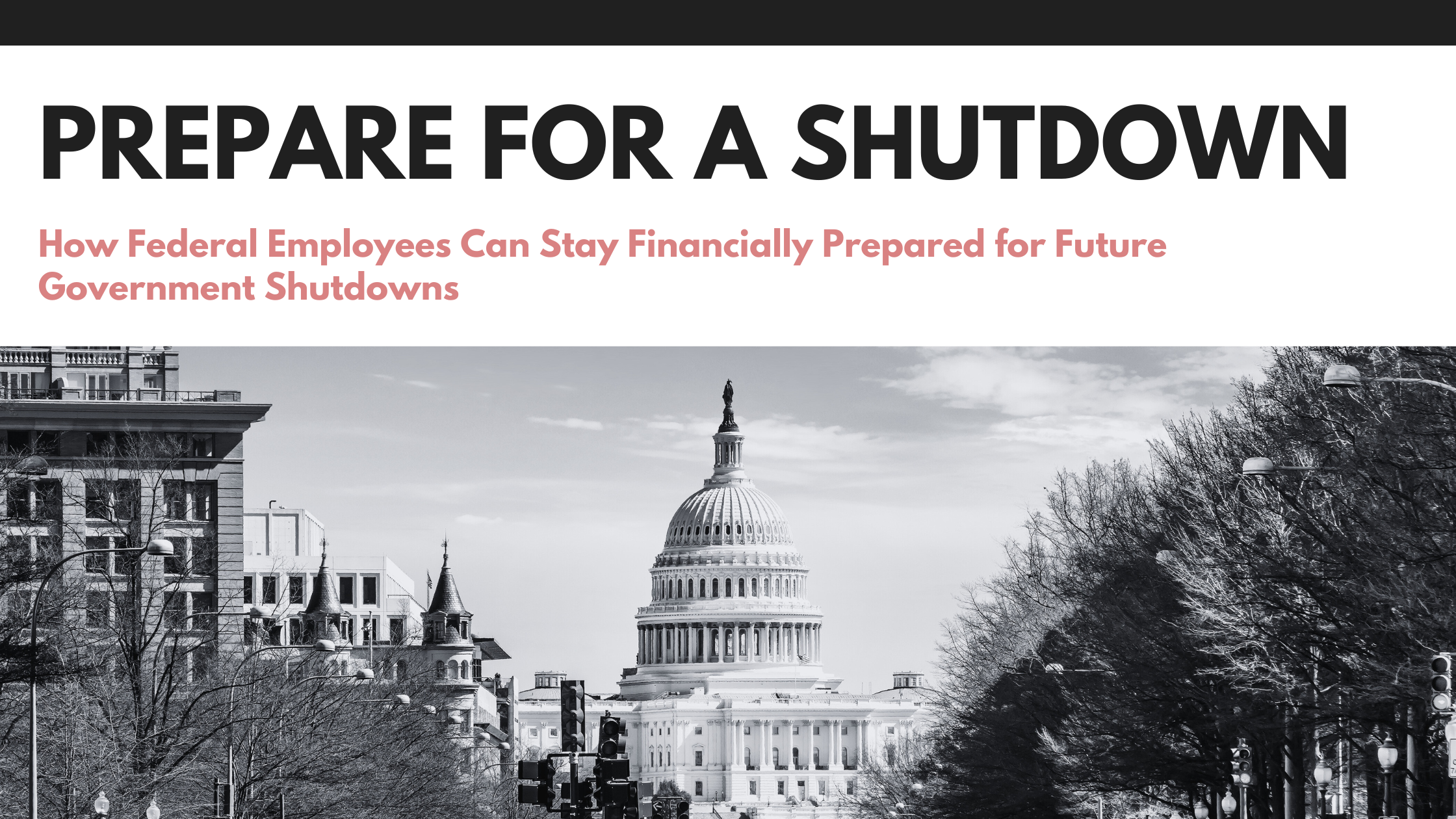 Prepare for a Government Shutdown - Federal Employee Guide